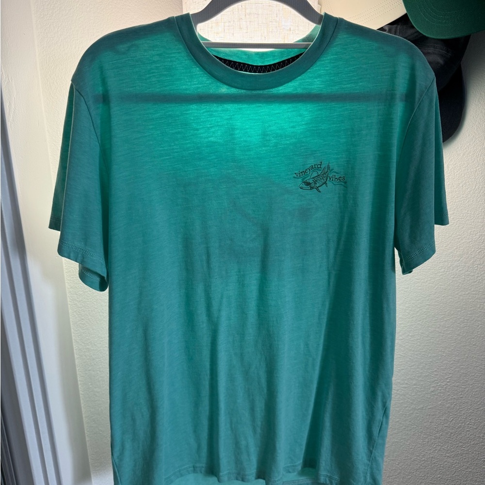Vineyard Vines Teal Short Sleeve Tee